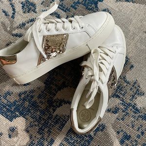 Tory Burch Tennis Shoes, size 5